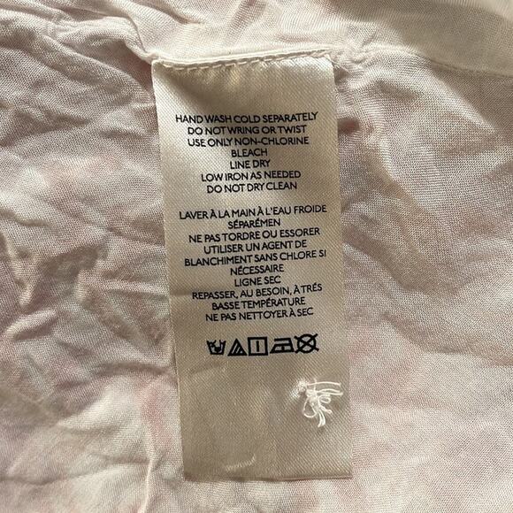 Anthropologie Women’s Flutter Printed Mini Dress Boho Summer Size 16 - Picture 11 of 12